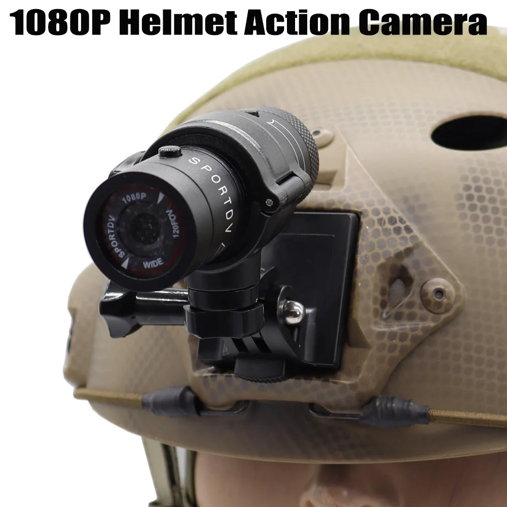 AIGLASSZ Trek Helm TH11 – Tactical 1080P Helmet Camera for Airsoft & Hunting