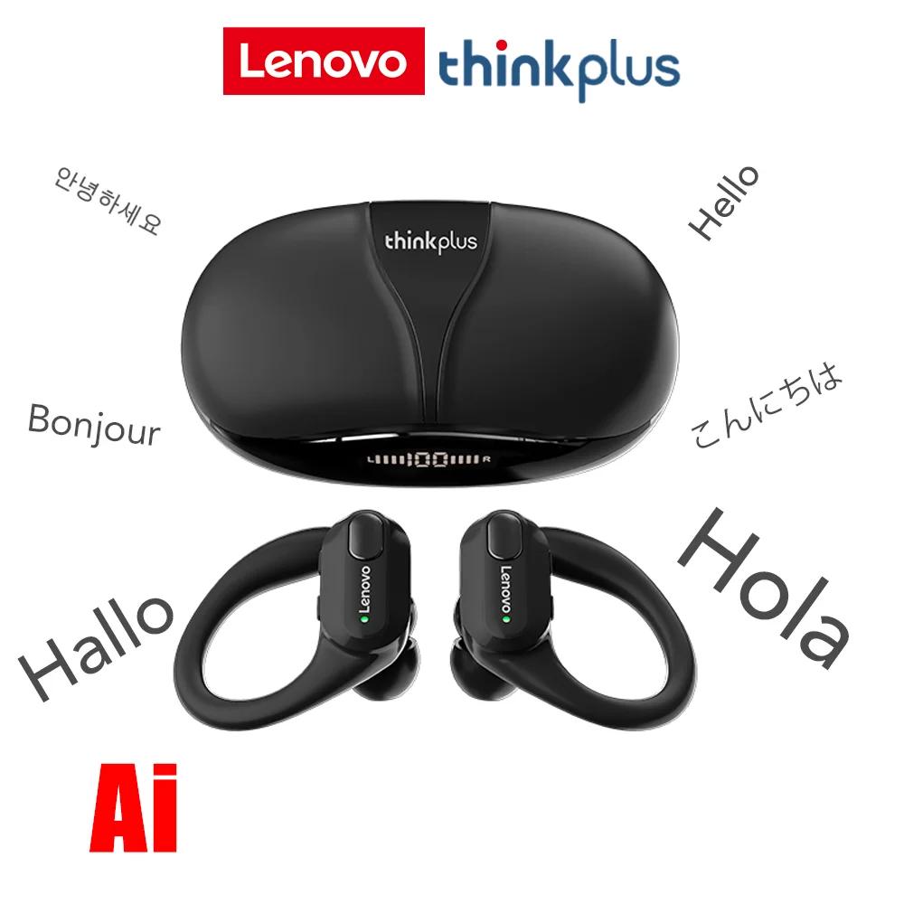 Lenovo XT80 Sports Earbuds – AI Translator, Hi-Fi Stereo, LED Display - Image 7