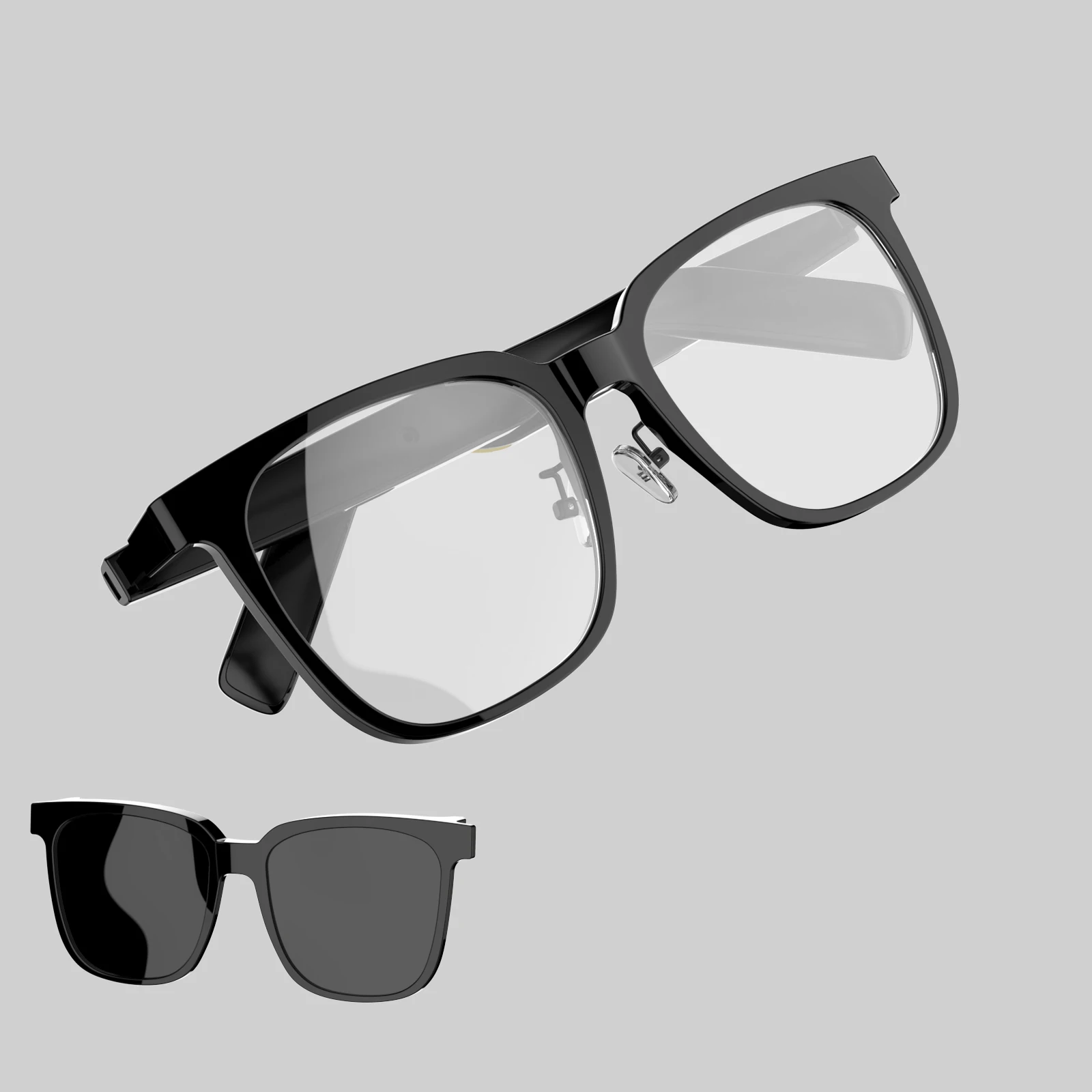 SG18 Pro 2-in-1 Smart Glasses with Magnetic Lenses & TWS Audio - Image 2