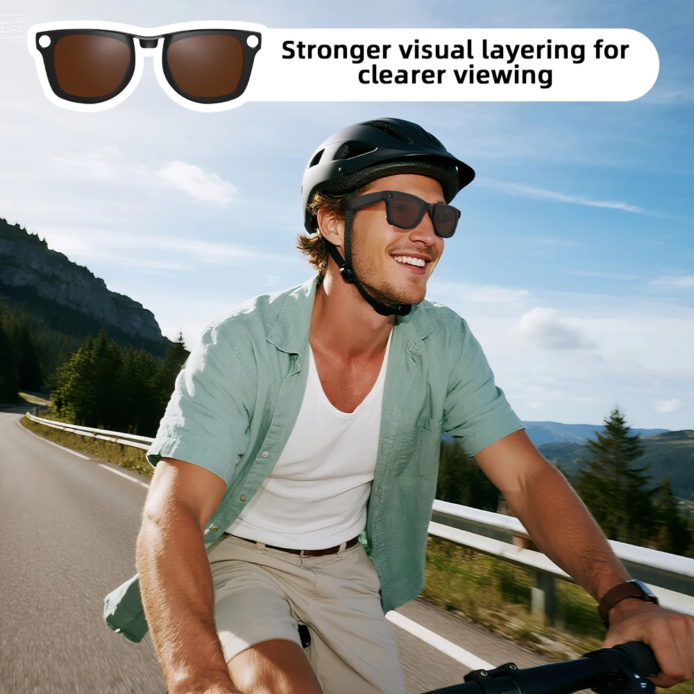 Hibloks Polarized Clip-On Lenses for Ray-Ban Meta Wayfarer Gen 2 - Image 5