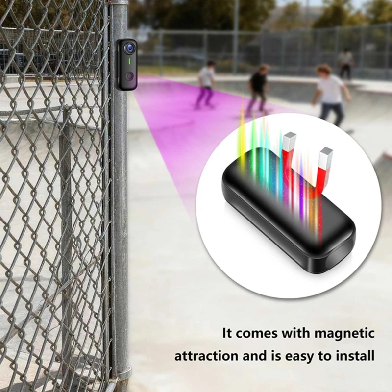 Lenovo Magnetic Mini Thumb Camera – 120° Anti-Shake Vlog Cam - Image 4