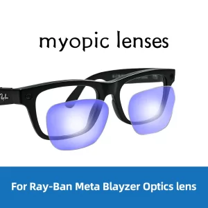 Custom Prescription Photochromic Lenses for Ray-Ban Meta Blazer Gen 2