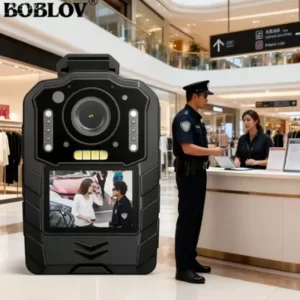 Boblov 1080P Mini Body Camera – 13-Hour Battery, Night Vision