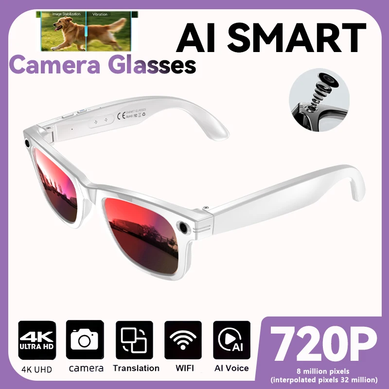 AIGLASSZ Vision V76 – Camera Smart Sunglasses, AI Photo Recognition & Translation - Image 9