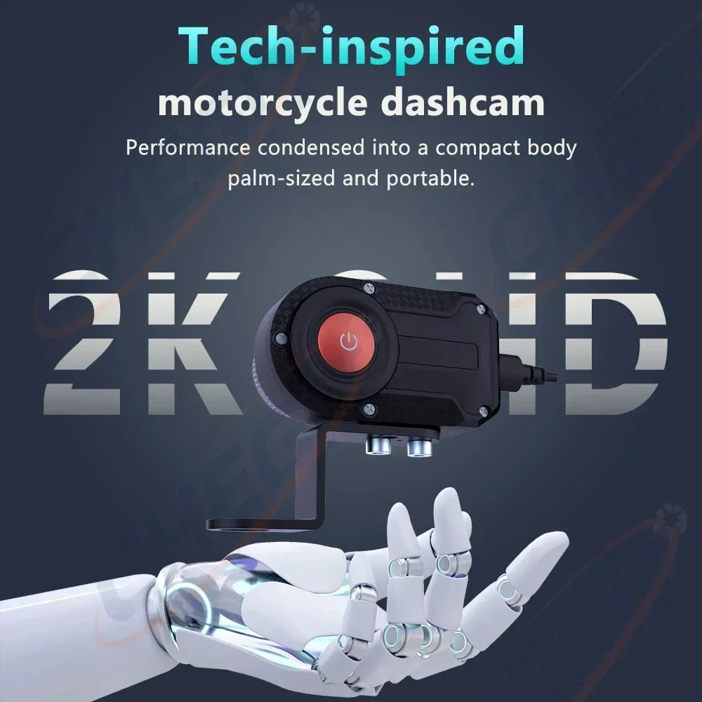AIGLASSZ Trek Helm TH06 – 2K IP65 Motorcycle Helmet Dash Camera, Bike & E-Bike - Image 2