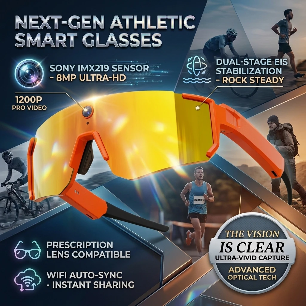 AIGLASSZ Vision V39 – ChatGPT AI Sport Sunglasses, 8MP Anti-Shake Camera, 32GB - Image 10