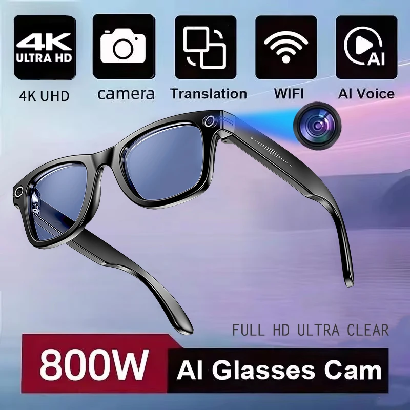 AIGLASSZ Vision V35 – 8MP AI Camera Sunglasses, Color-Changing Lenses & Translation - Image 11
