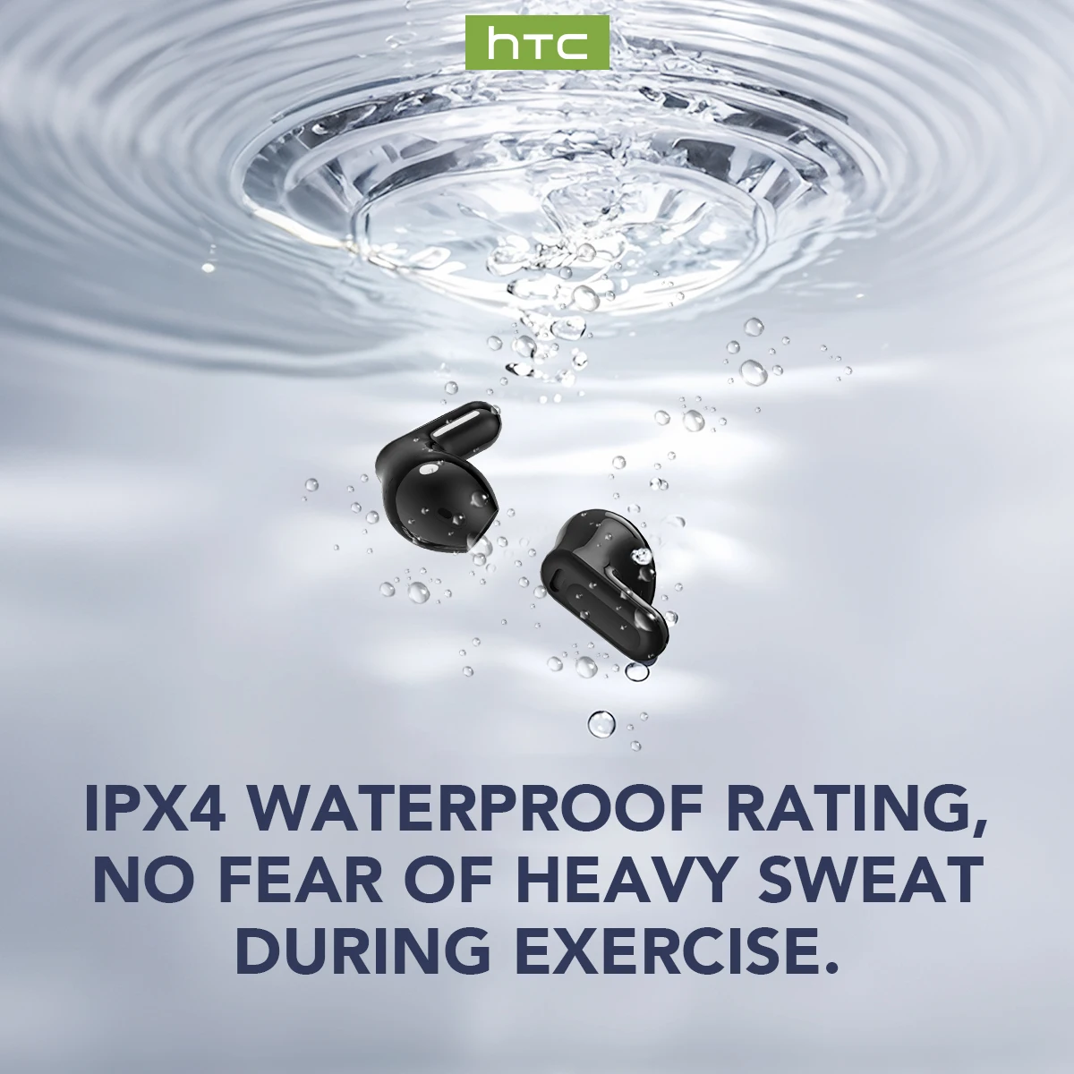 HTC NE20 Hi-Fi TWS Earbuds – AI Translator, Bluetooth 6.0, HD Screen - Image 3
