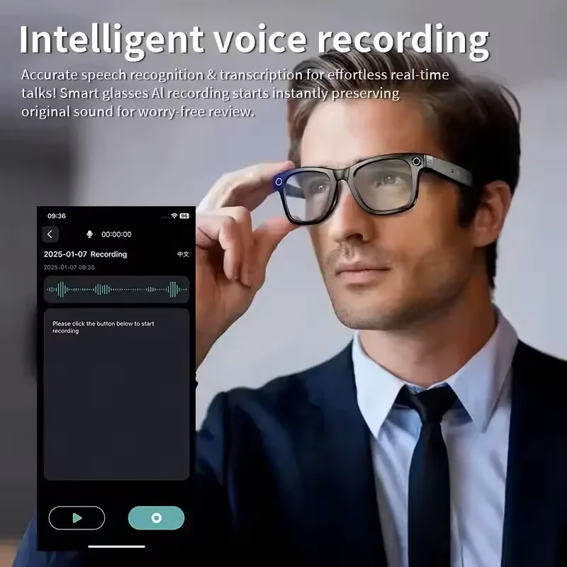AIGLASSZ Vision V76 – Camera Smart Sunglasses, AI Photo Recognition & Translation - Image 5