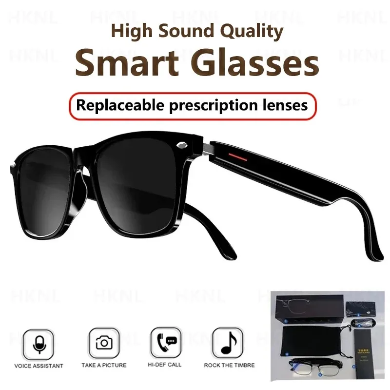Erilles E13 Audio Smart Glasses – Blue-Light & Polarized Lenses - Image 7