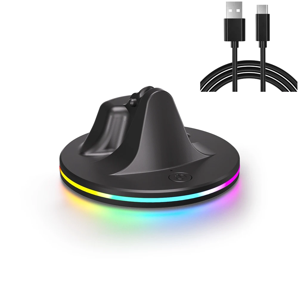 RGB Charging Stand for Ray-Ban Meta Smart Glasses with USB-C Cable - Image 7