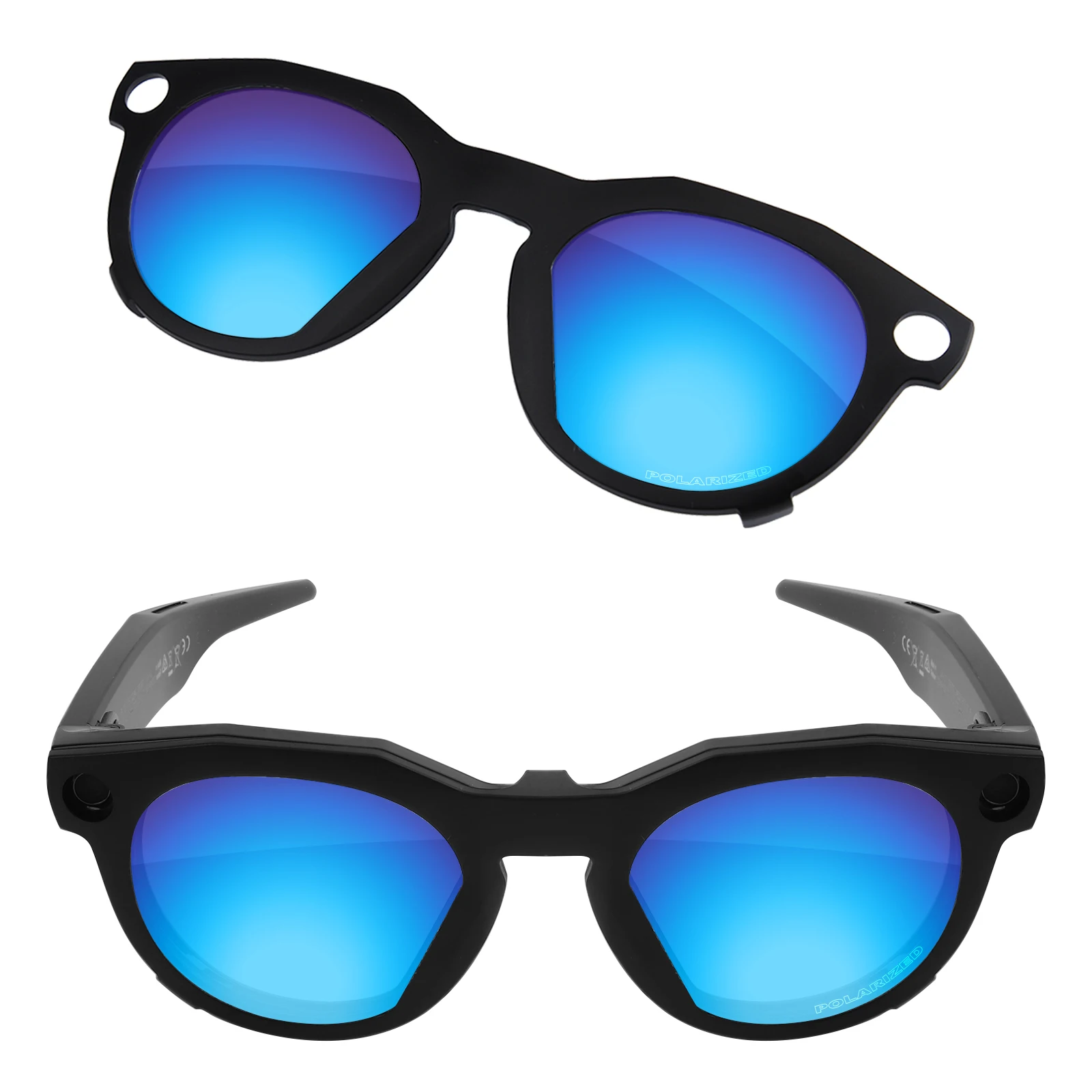 Eluxonsight Polarized Clip-On Lenses for Oakley Meta HSTN OW8002 51mm - Image 3