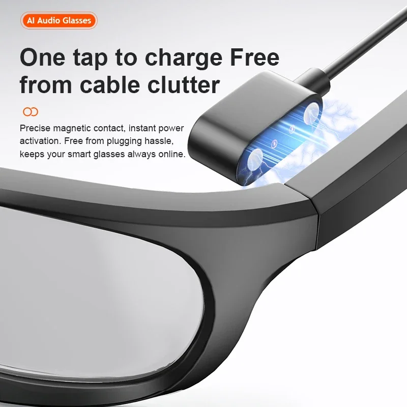 Lenovo Bone-Conduction Audio Smart Glasses – Music & Calls - Image 4