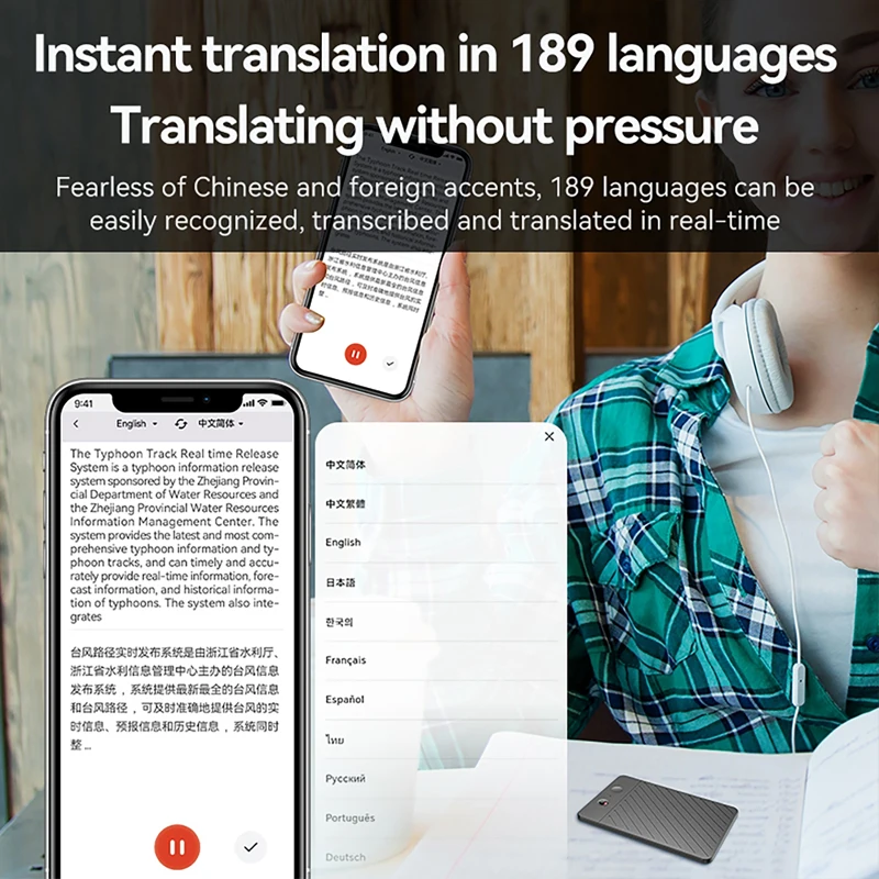 AIGLASSZ Note N08 – AI Note-Taking Voice Recorder, ChatGPT Transcription & Summaries - Image 5