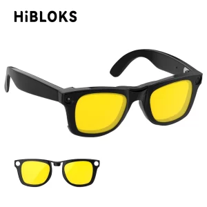 Hibloks UV Clip-On Lenses for Ray-Ban Meta Wayfarer Gen 1 & Gen 2