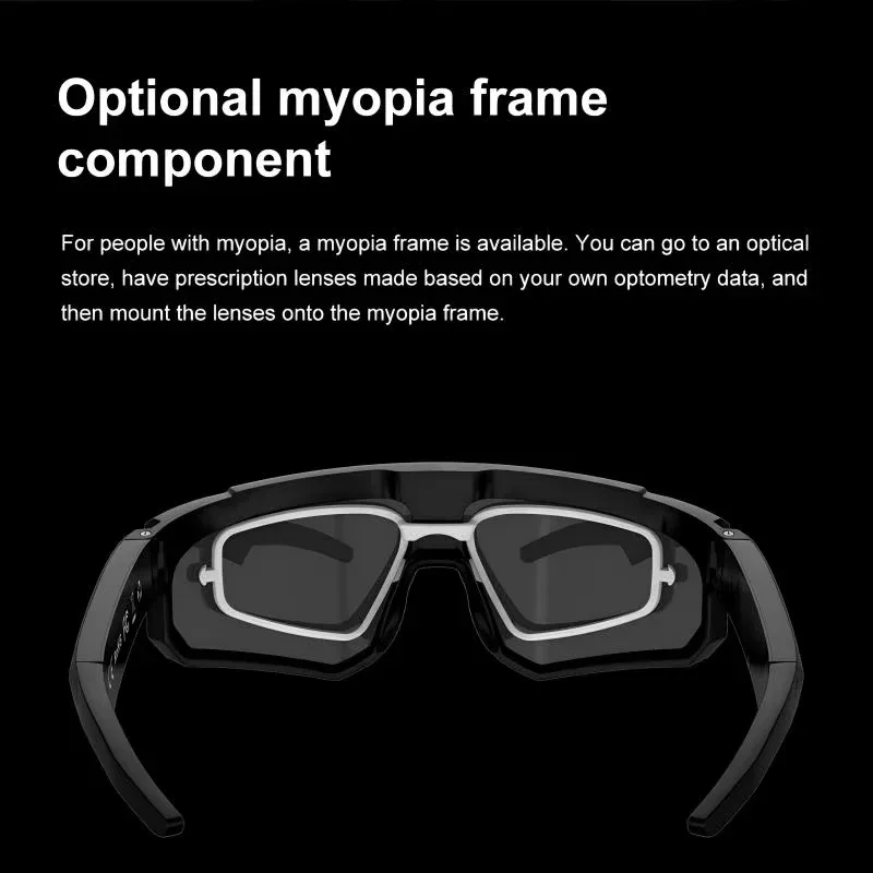 Lenovo 16MP ChatGPT Camera Sunglasses – 1080P Anti-Shake, 32GB - Image 4