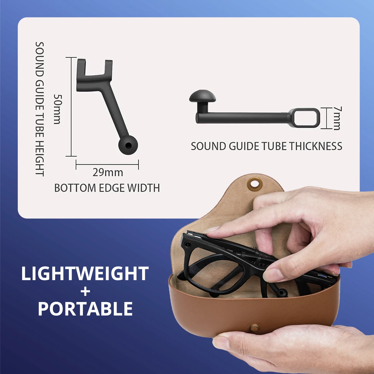 Silicone Privacy Ear Tips for Ray-Ban Meta Gen 1 & Gen 2 Glasses - Image 5
