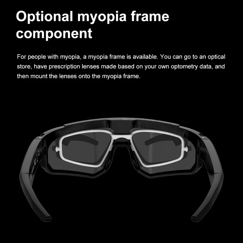 AIGLASSZ Vision V19 – AI Smart Glasses, 1080P Video, Remote Photo Capture & Translator - Image 4
