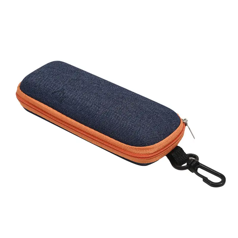 AIGLASSZ Case C19 – Denim Fabric Zipper Glasses Case, Sunglasses & Reading Glasses - Image 9