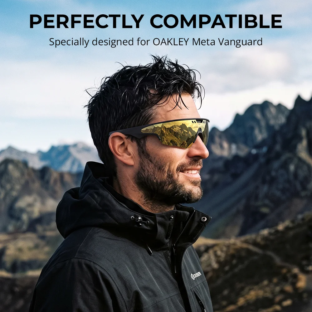 Hibloks Polarized Replacement Lenses for Oakley Meta Vanguard - Image 3