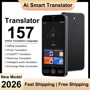 AIGLASSZ Lingo L04 – Portable AI Translator Device, 148 Languages, Offline