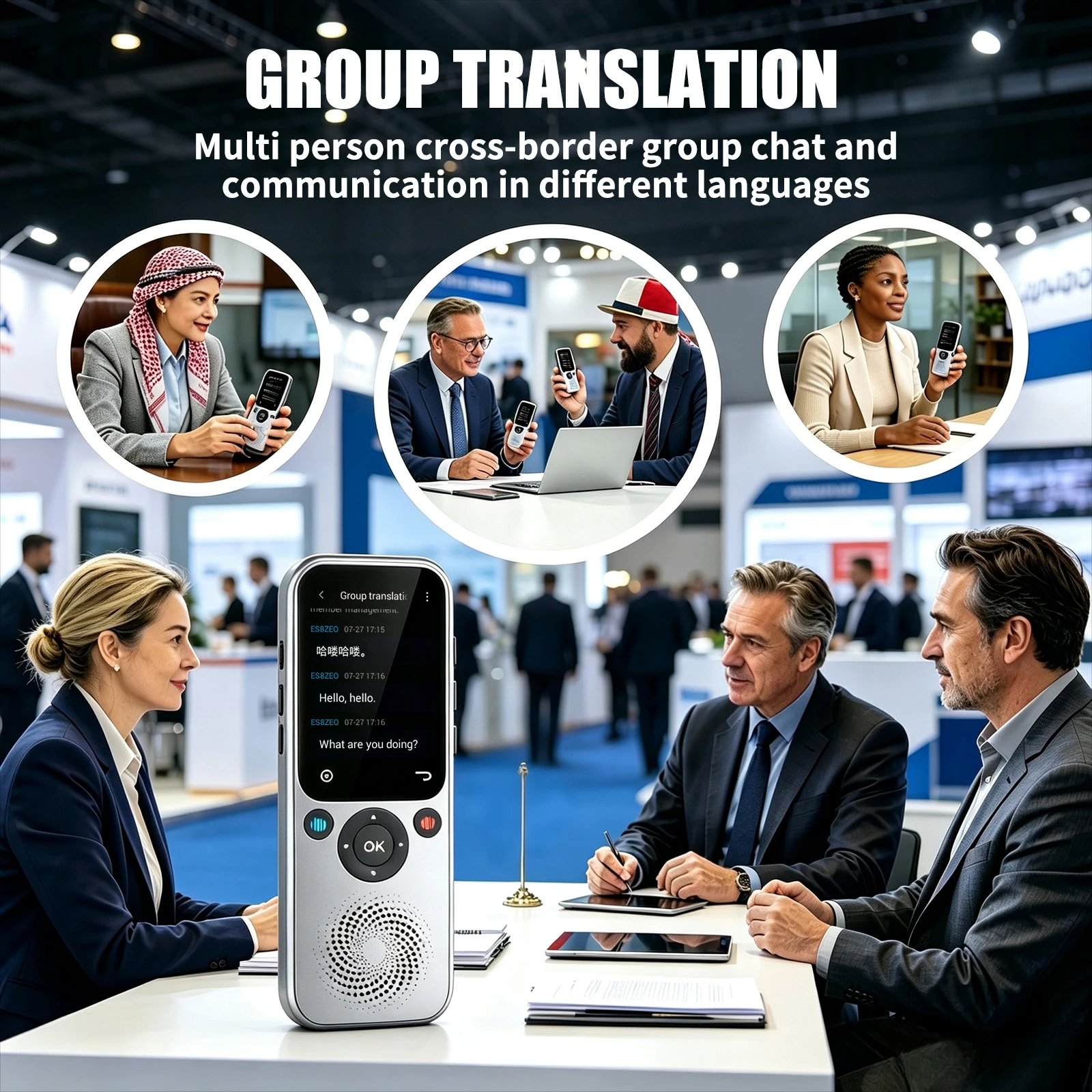 AIGLASSZ Lingo L01 – 138-Language Real-Time AI Translator Device with ChatGPT - Image 3