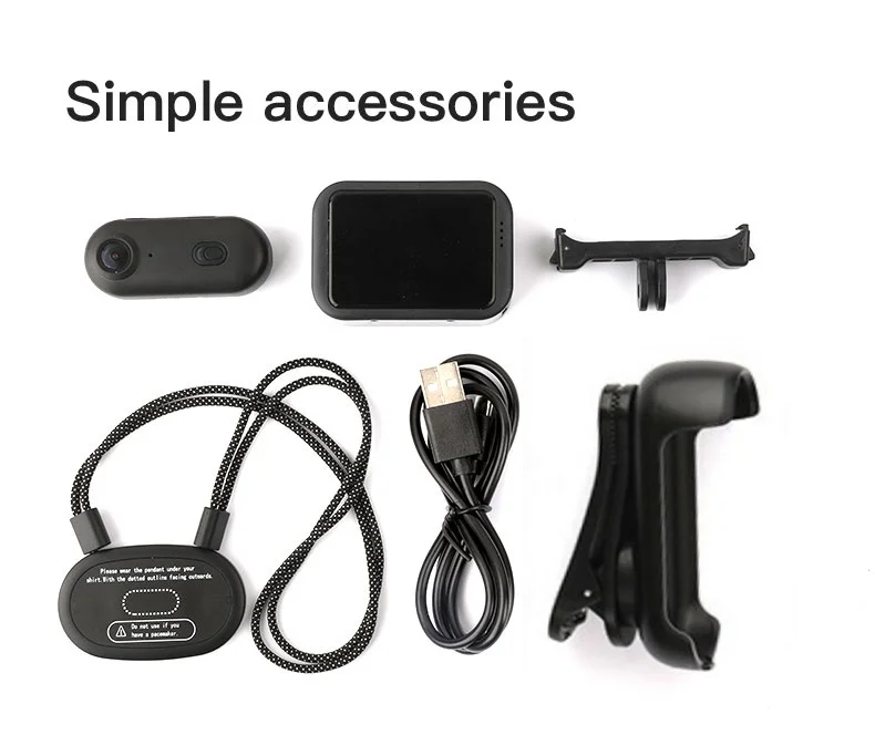 H88 Pro 1080P Mini Body Camera – 2" Screen Helmet & Handlebar Cam - Image 7