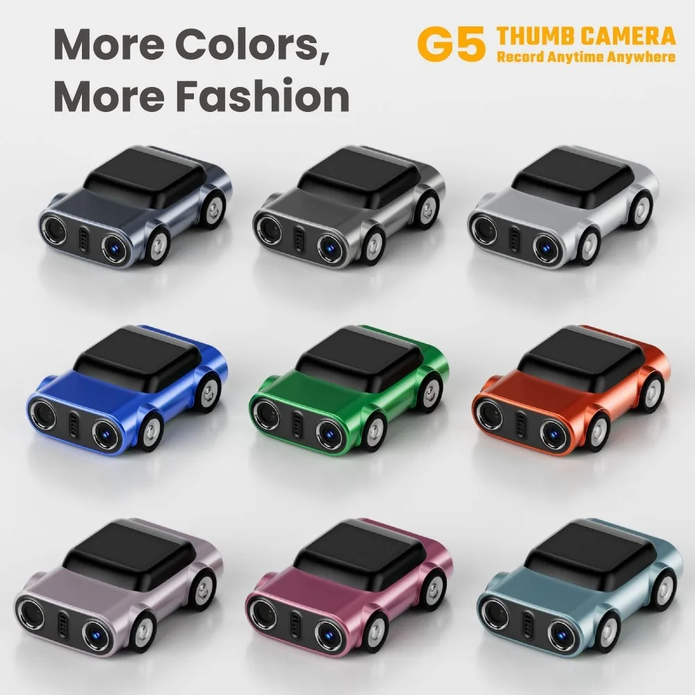 G5 Thumb Camera – Mini HD Pendant Camera with Screen
