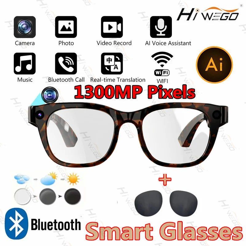 AIGLASSZ Vision V68 – 13MP AI Camera Sunglasses with Photo Recognition - Image 7