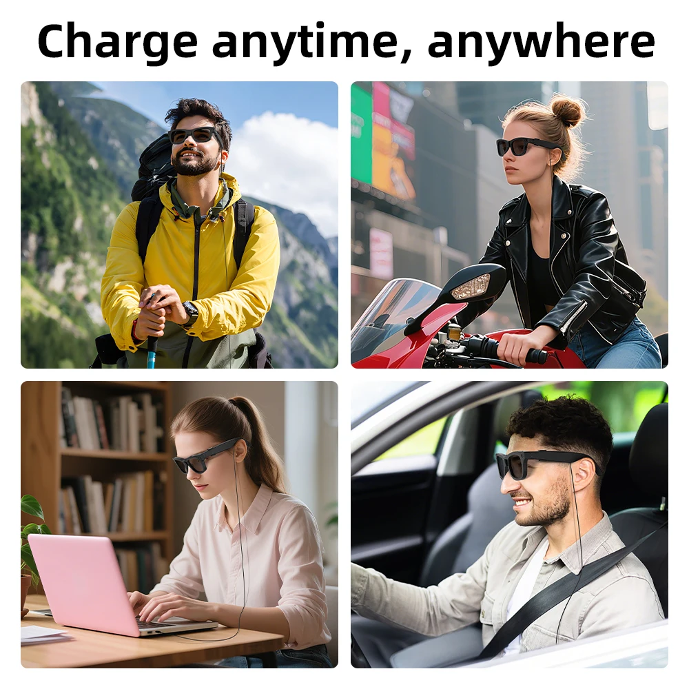 Hibloks Fast Charging Cable for Ray-Ban Meta Gen 2 Wayfarer & Skyler - Image 6