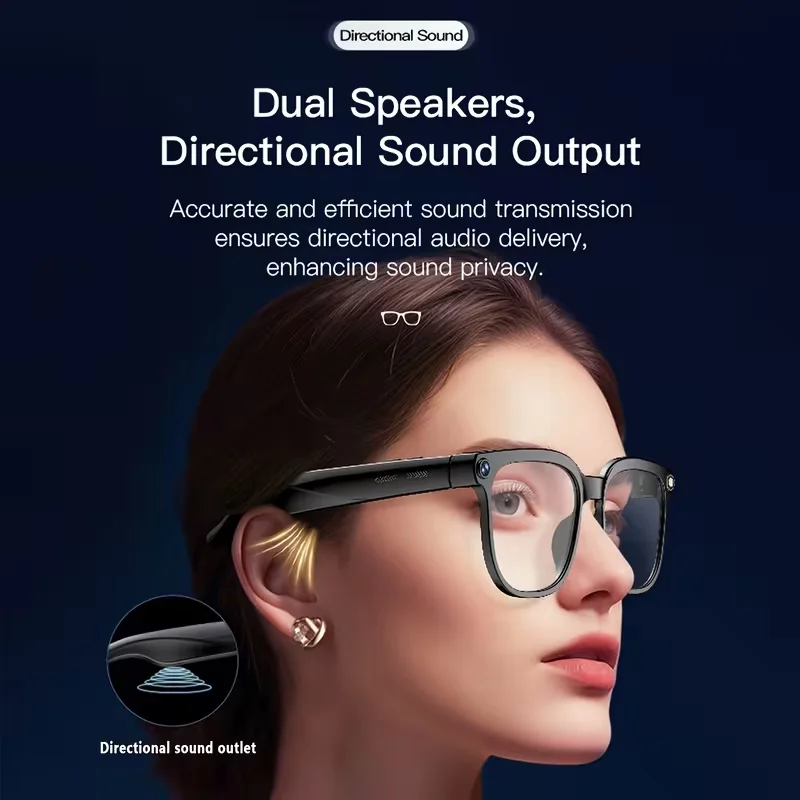Peje AI Smart Glasses – 1080P Camera, ChatGPT Assistant & Translation - Image 5