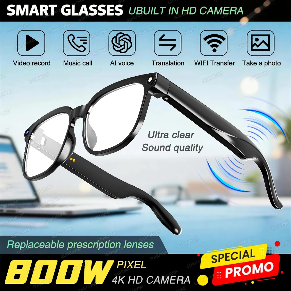 AIGLASSZ Vision V77 – Camera Sunglasses, 1080P Video, ChatGPT & Translation - Image 10