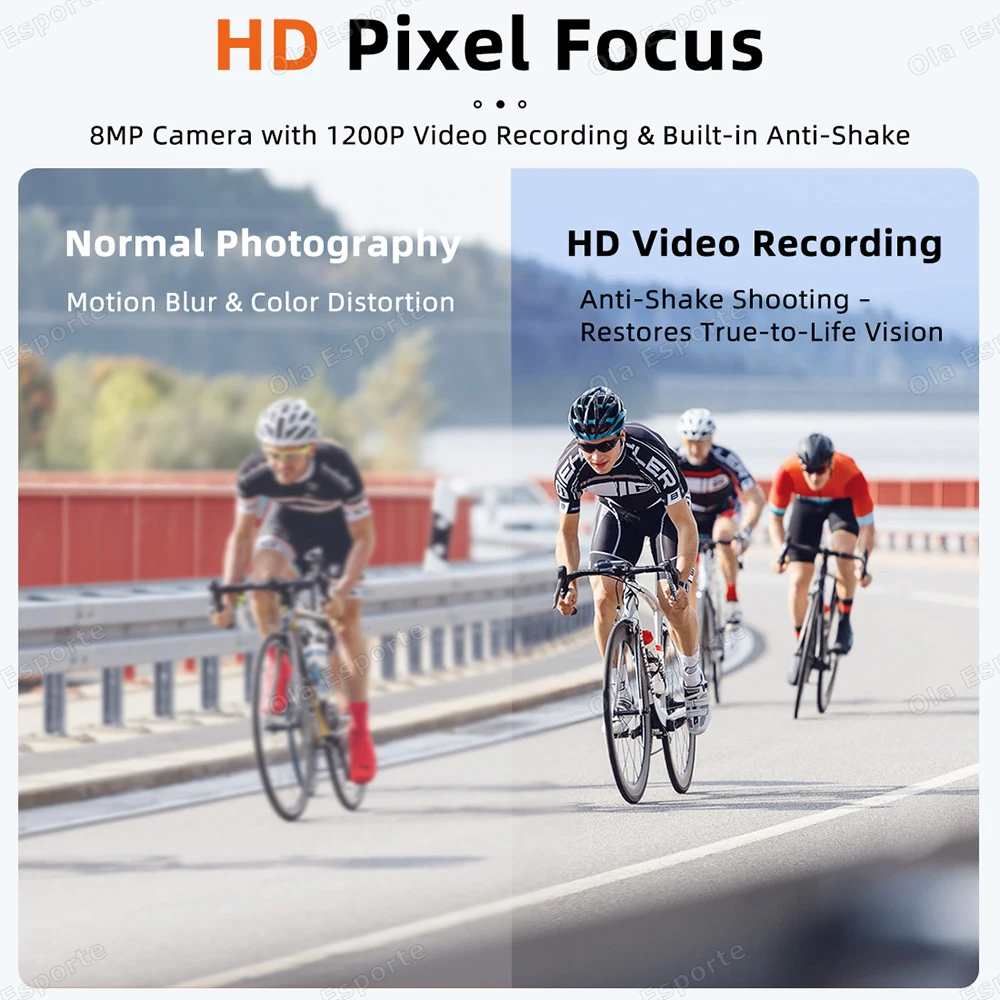 AIGLASSZ Vision V37 – HD Video Action Camera Sunglasses for Cycling & Motorcycling - Image 3
