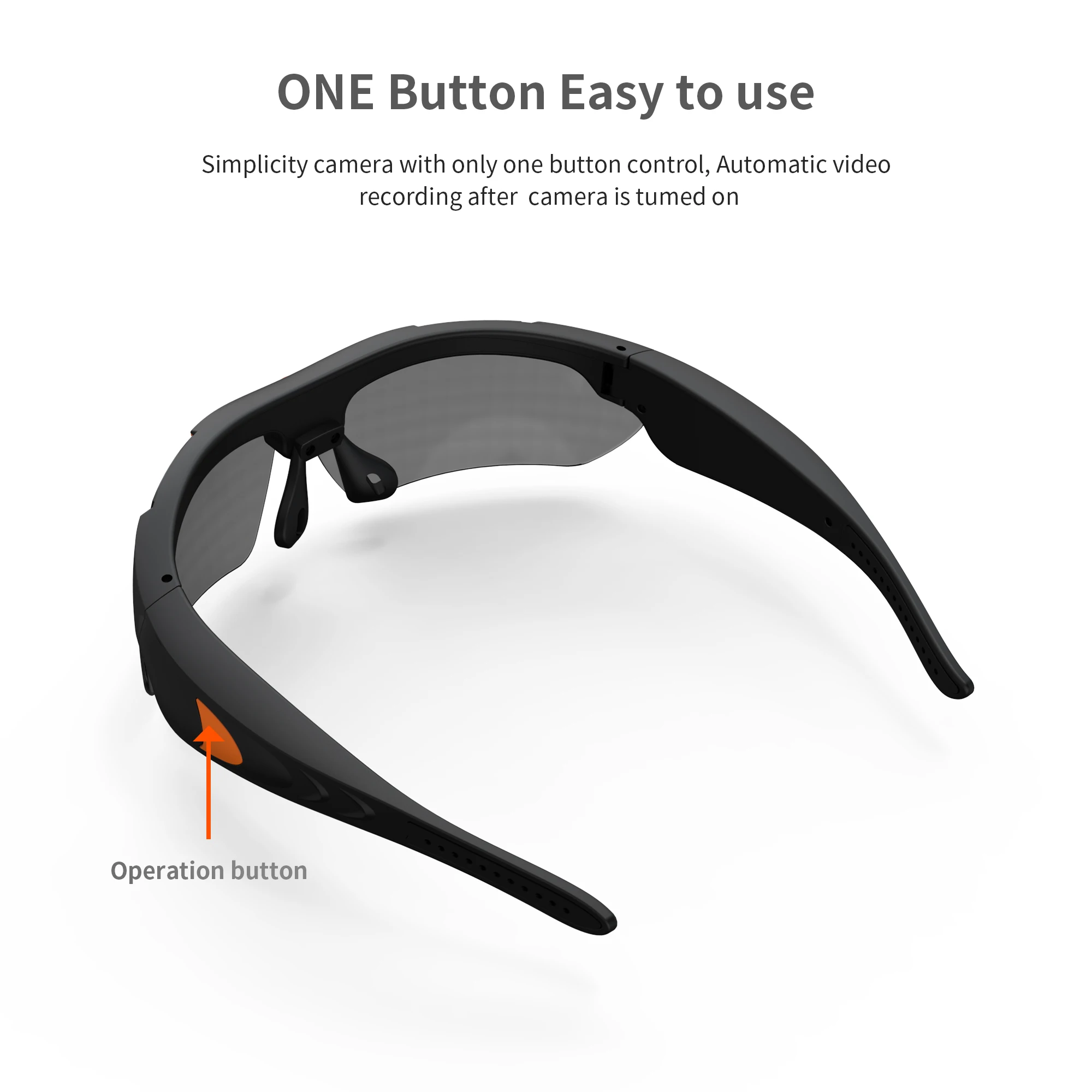AIGLASSZ Vision V24 – 1080P Full HD Camera Sunglasses, Wide-Angle Sports DVR Glasses - Image 5