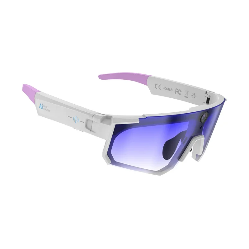 Lenovo M95 AI Glasses – 8MP Camera, Bluetooth Audio & UV Protection - Image 5