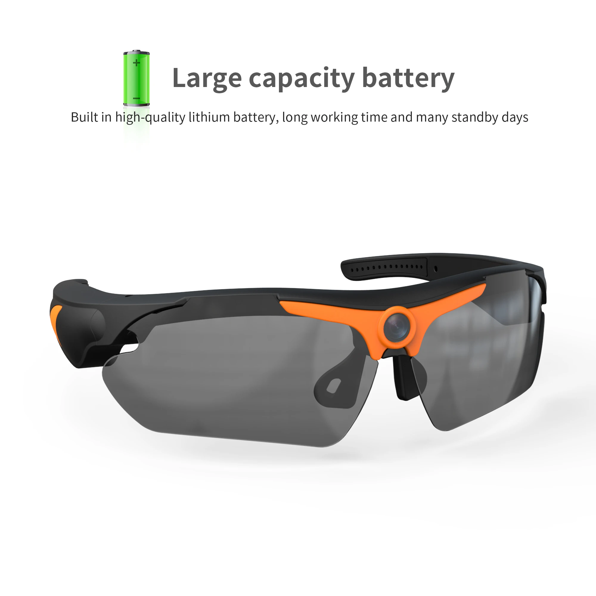AIGLASSZ Vision V24 – 1080P Full HD Camera Sunglasses, Wide-Angle Sports DVR Glasses - Image 6