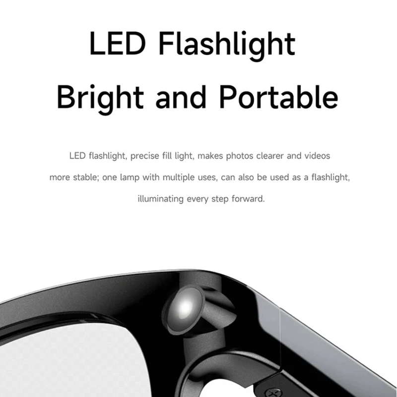 Lenovo AI Smart Glasses – 8MP Camera, Translation & Meeting Notes - Image 2
