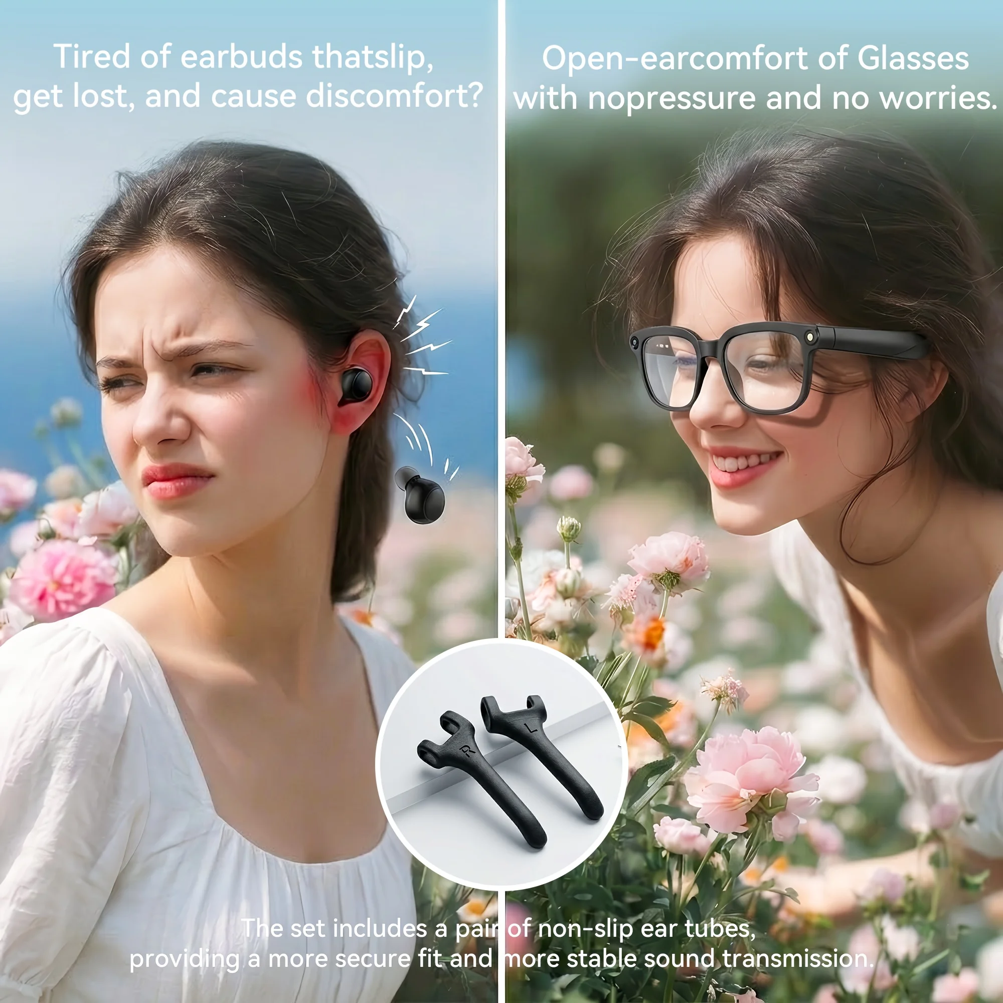 AIGLASSZ Vision V43 – 8MP Smart Camera Glasses, Photochromic Lenses, Translation - Image 6