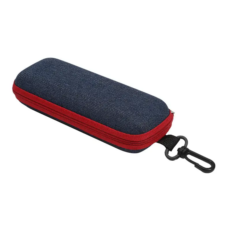 AIGLASSZ Case C19 – Denim Fabric Zipper Glasses Case, Sunglasses & Reading Glasses - Image 8