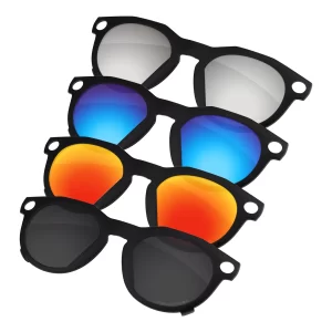 Eluxonsight Polarized Clip-On Lenses for Oakley Meta HSTN OW8002 51mm