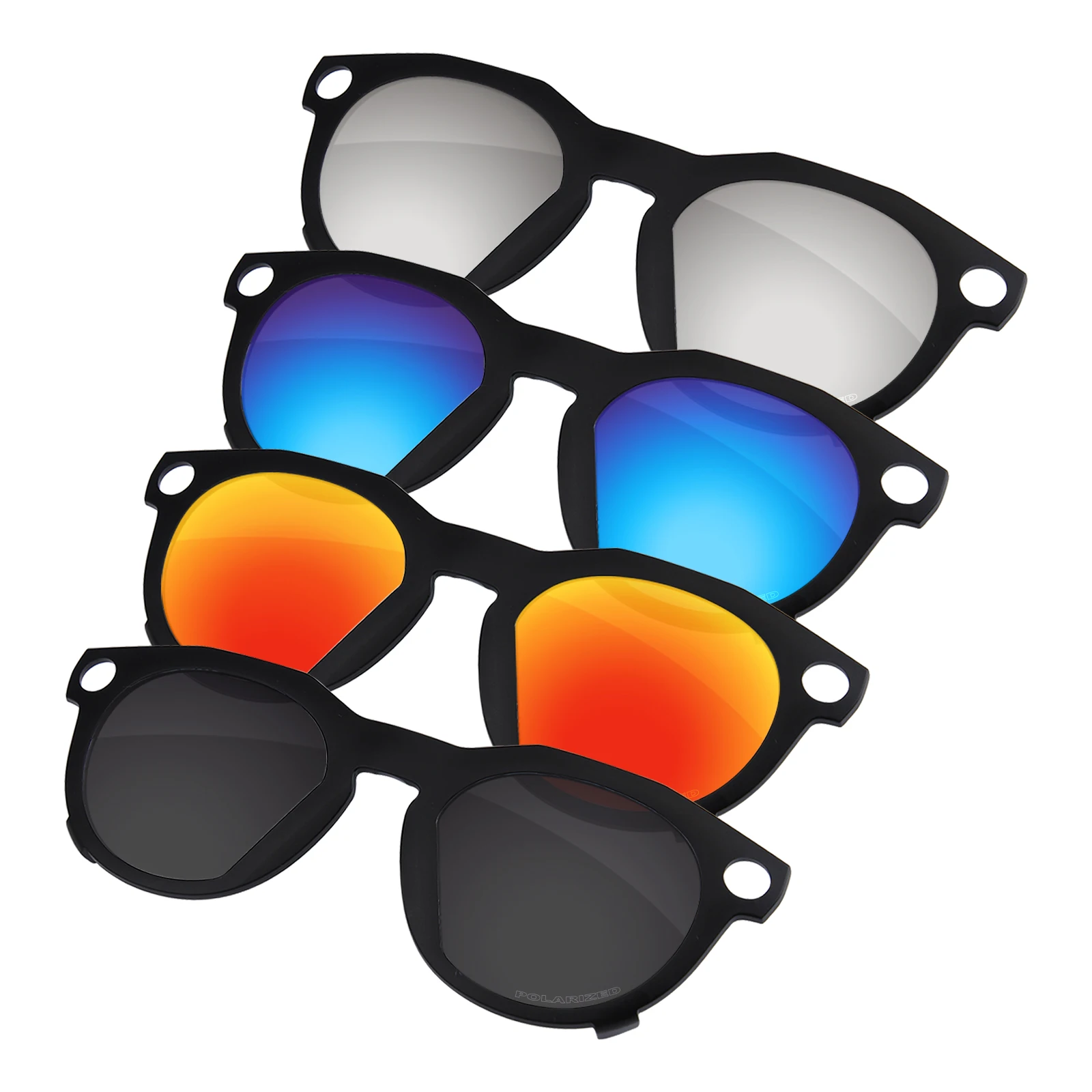 Eluxonsight Polarized Clip-On Lenses for Oakley Meta HSTN OW8002 51mm