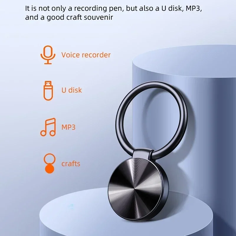 AIGLASSZ Note N19 – Mini Keychain Voice Recorder, Voice-Activated Dictaphone - Image 5