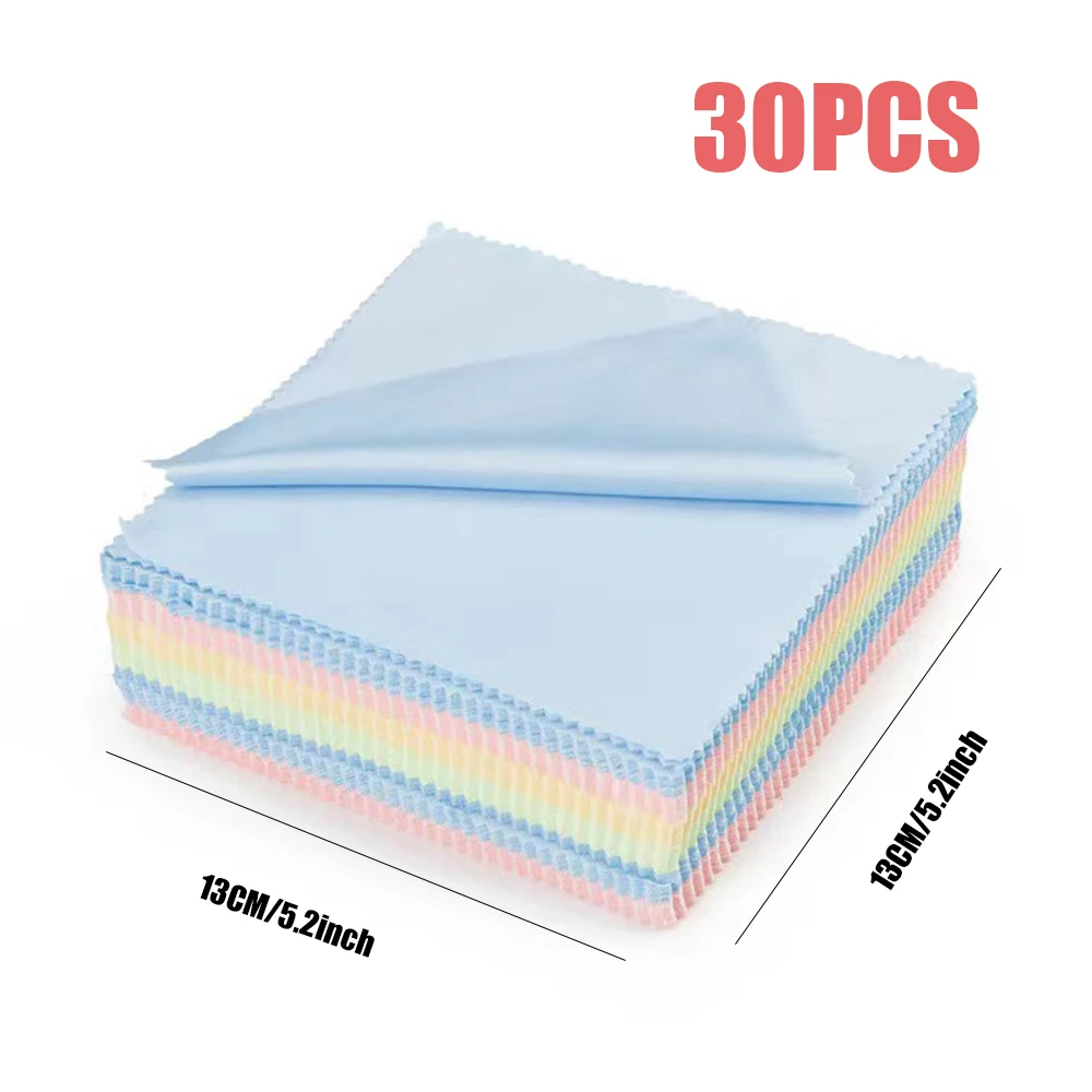 AIGLASSZ Care CA12 – Brushed Microfiber Eyeglass Cleaning Cloths 13×13 cm, 10/20/30 Pack - Image 11