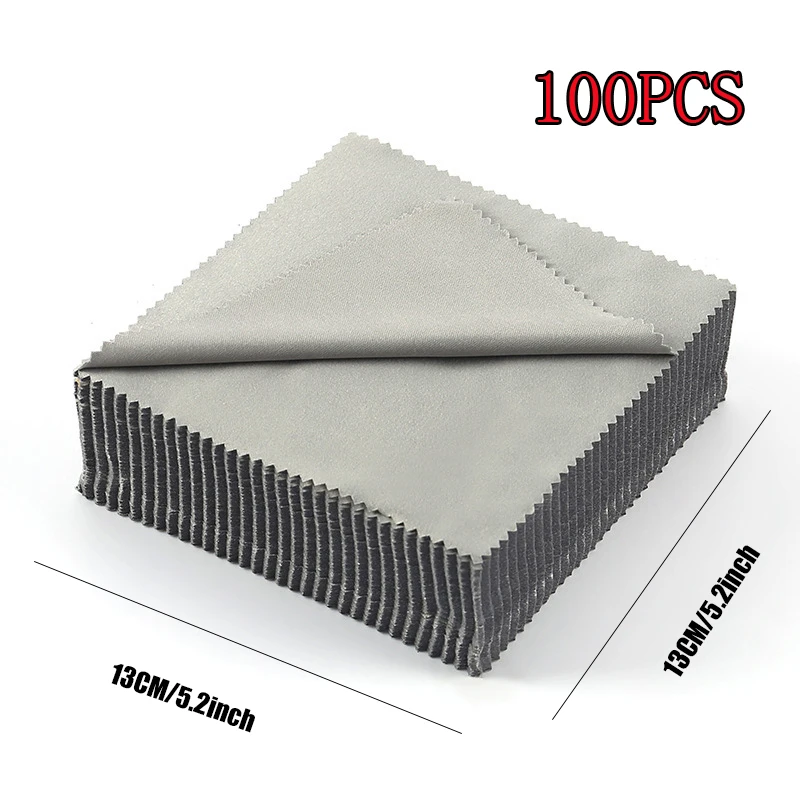 AIGLASSZ Care CA12 – Brushed Microfiber Eyeglass Cleaning Cloths 13×13 cm, 10/20/30 Pack - Image 10