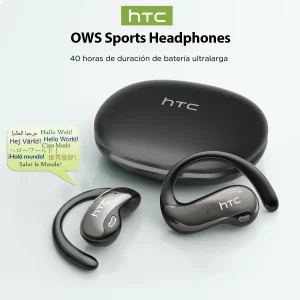 HTC NE19 OWS Open-Ear Sports Earbuds – AI Translator, Waterproof