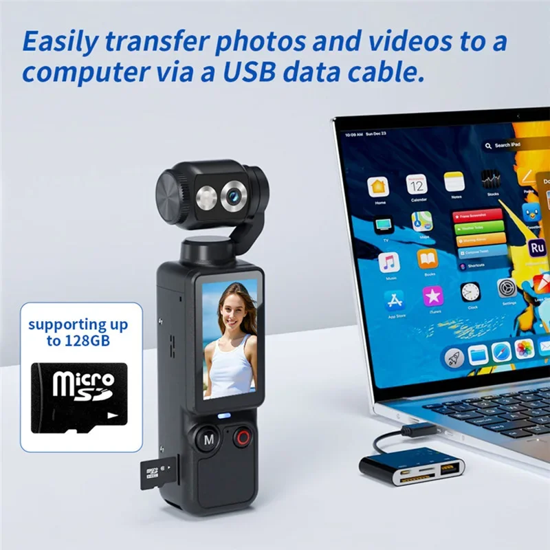 AIGLASSZ Trek TK13 – 1080P Wi-Fi Wearable Pocket Camera, Autofocus Vlogging Cam - Image 6