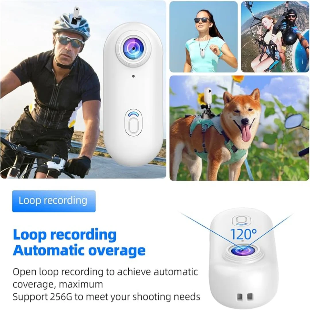 AIGLASSZ Trek Mini TM07 – Mini Wi-Fi Thumb Action Camera with Waterproof Case - Image 6