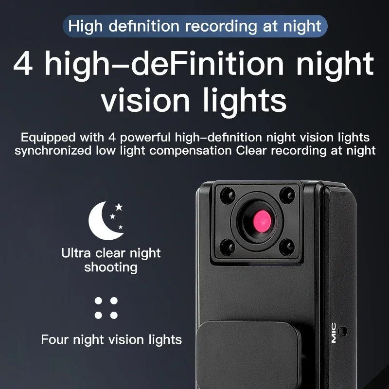AIGLASSZ Trek TK05 – 1080P Back-Clip Night Vision Recorder, 180° Rotating Lens - Image 6