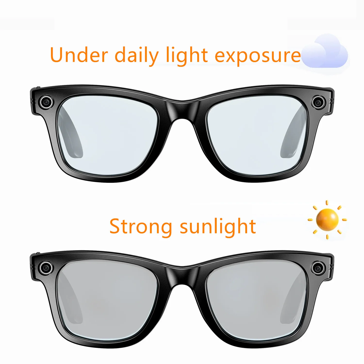 W610 Smart Sunglasses – 8MP Camera, Wi-Fi Touch Control & AI Translation - Image 9
