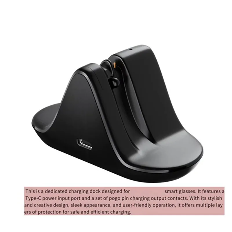 Portable Charging Dock for Ray-Ban Meta Smart Glasses – USB-C, LED - Image 4